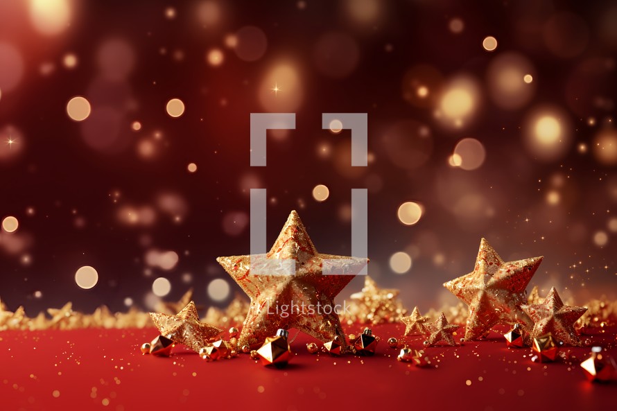 christmas background with stars 05