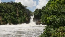 waterfall in Uganda 