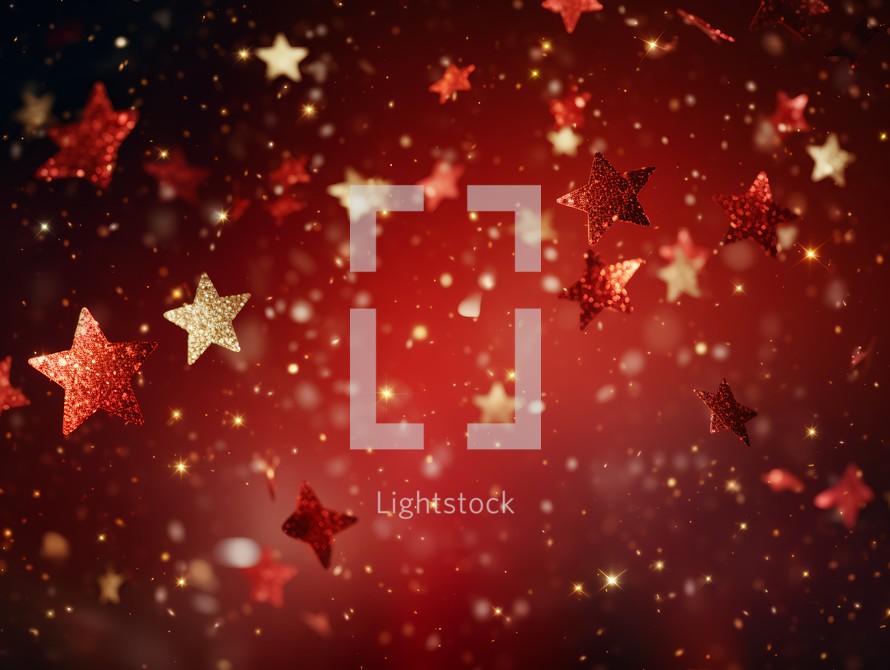 christmas background with stars 03