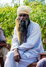 a man in India 