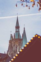 Cathedral spires 