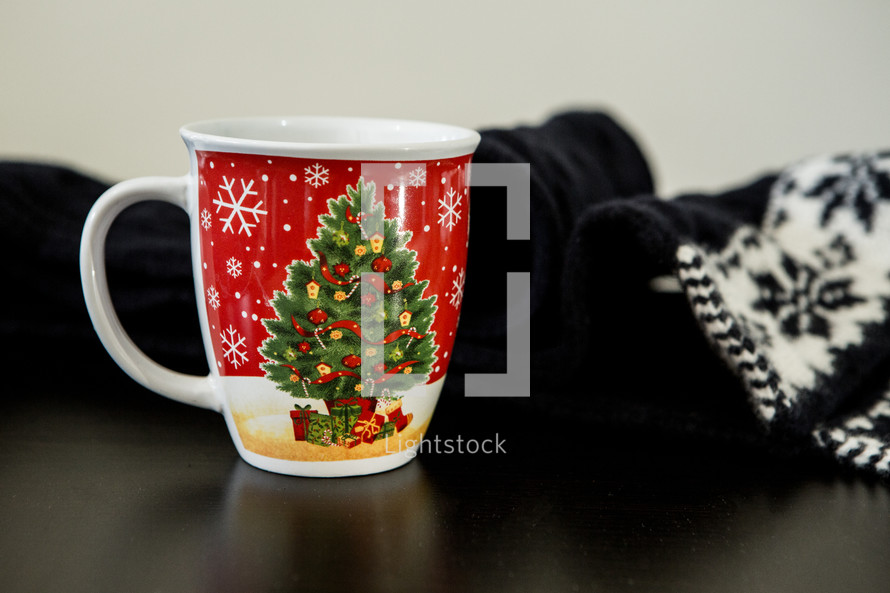 Christmas mug and sweater 