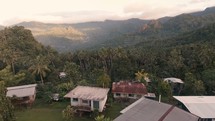 Flyover of mountain top village in Papua New Guinea from a recent missions trip. 