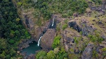 waterfall in Papua New Guinea 