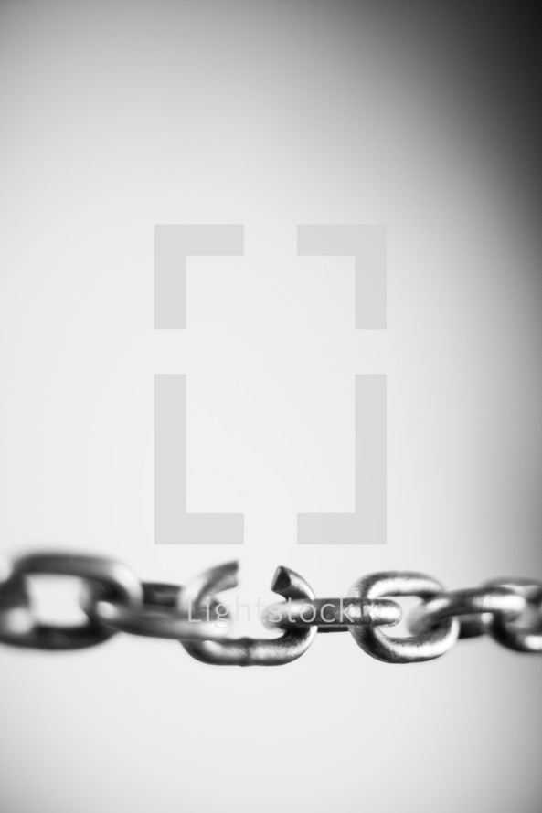 broken link in a chain 