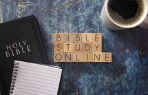 Bible study online 