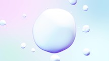 Soap Bubble Beautiful 3D Animation	
