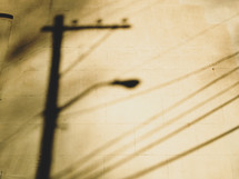 power pole shadow 