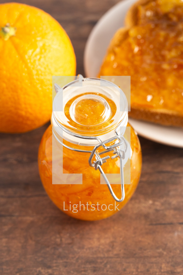 orange marmelade 