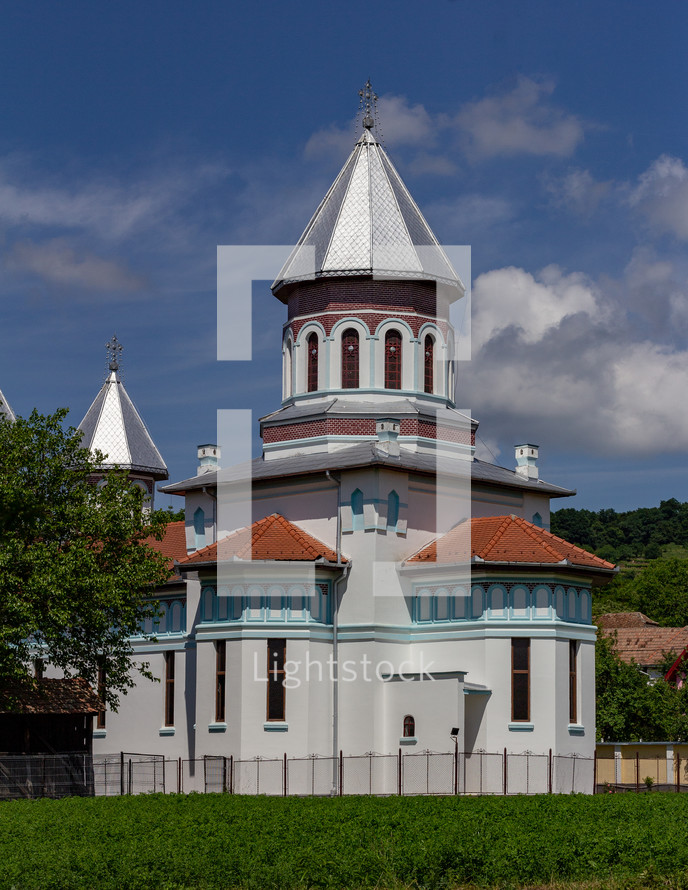 Orthodox church in Blăjel, Romania