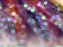multicolored bokeh with soft rays