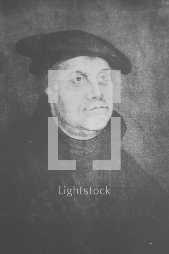 Picture of Martin Luther.