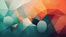 Cinematic Background Abstract Geometric Structures