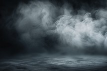 Dark Background with Foggy Smoke