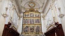 Majestic Altar of a Christian cathedral