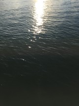 sunlight on a water