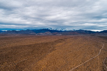 brown desert landscape 