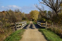 A bridge along a Hiking Trail in southwestern Wisconsin