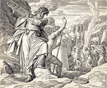 Moses Destroys the Tablets, Exodus 32:1-19