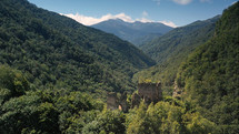 Ruins of the Carpathian Castle - day
