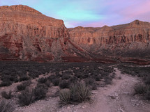 red rock cliffs in Arizona 