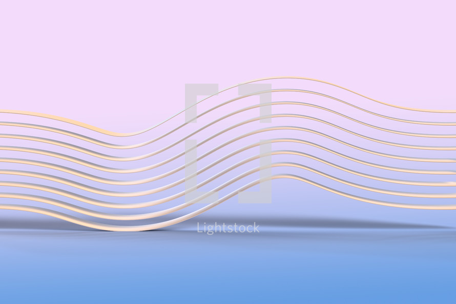dimensional wavy lines background 