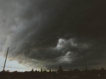 stormy sky 