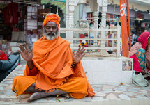meditation in India 