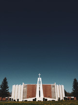 modern church building 