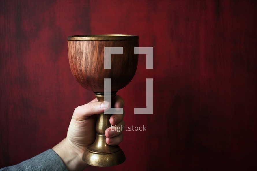 Hand Holding Chalice
