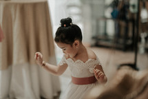 dancing little girl 