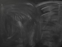 Black, chalk board background texture.