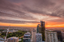 Melbourne skyline 