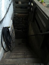 steps to a cellar 