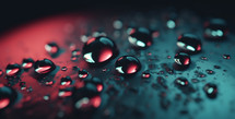 Close up of Water Drops