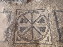 ancient tile mosaic 
