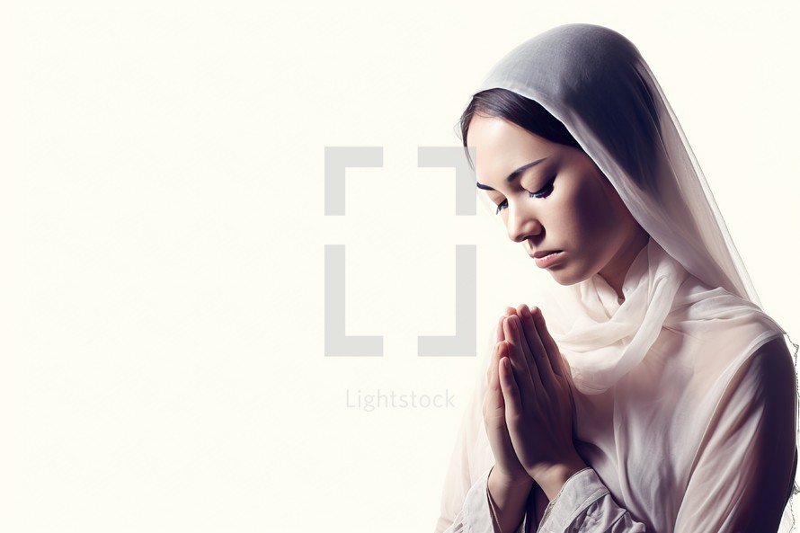 Young Woman in Prayer