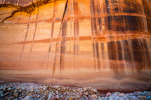 southwest canyons rock surface 