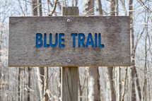 Blue trail 