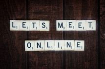 Lets meet online 