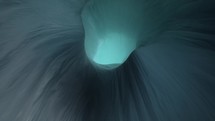 3D Ice Cave, Seamless Loop, VJ Visuals, Tunnel