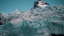 Glaciers And Icebergs In Lago Argentino In Santa Cruz, Argentina. - wide shot