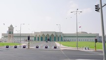 Qatar Parliament Building, Al corniche walkway road

