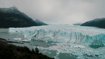 Panoramic Aerial View Of Perito Moreno Glacier In Los Glaciares National Park In Argentina, Patagonia.