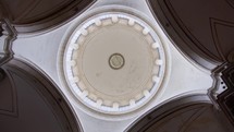Bottom View Of Glass Dome Church