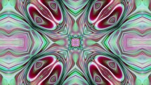 Seamless loop of a Kaleidoscope Abstract effect graphic	