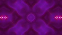 Purple Kaleidoscope abstract pattern animation, seamless loop