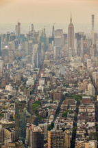 Manhattan skyline 