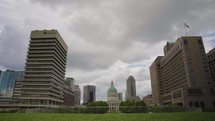 Time lapse of downtown St. Louis, Missouri.