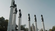 Landmark Monument Inside Chapultepec Castle, Mexico City	